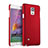 Cover Plastica Rigida Opaca per Samsung Galaxy Note 4 SM-N910F Rosso