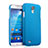 Cover Plastica Rigida Opaca per Samsung Galaxy S4 IV Advance i9500 Cielo Blu
