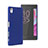 Cover Plastica Rigida Opaca per Sony Xperia X Blu