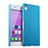 Cover Plastica Rigida Opaca per Sony Xperia Z3+ Plus Cielo Blu