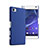 Cover Plastica Rigida Opaca per Sony Xperia Z5 Compact Blu