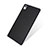 Cover Plastica Rigida Opaca per Sony Xperia Z5 Nero