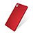 Cover Plastica Rigida Opaca per Sony Xperia Z5 Rosso