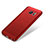 Cover Plastica Rigida Perforato M01 per Samsung Galaxy S7 Edge G935F Rosso