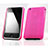 Cover Plastica Rigida Perforato per Apple iPhone 3G 3GS Rosa Caldo