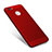Cover Plastica Rigida Perforato per Huawei Nova Rosso