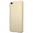 Cover Plastica Rigida Perforato per Xiaomi Redmi Note 5A Standard Edition Oro