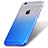 Cover Plastica Trasparente Rigida Sfumato per Apple iPhone 6 Blu