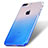 Cover Plastica Trasparente Rigida Sfumato per Apple iPhone 7 Plus Blu
