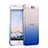 Cover Plastica Trasparente Rigida Sfumato per HTC One A9 Nero