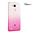 Cover Plastica Trasparente Rigida Sfumato per Huawei Mate 7 Rosa