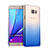 Cover Plastica Trasparente Rigida Sfumato per Samsung Galaxy Note 5 N9200 N920 N920F Blu