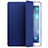 Cover Portafoglio In Pelle con Supporto L01 per Apple iPad 4 Blu