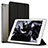 Cover Portafoglio In Pelle con Supporto L01 per Apple iPad Air Nero