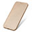Cover Portafoglio In Pelle con Supporto L01 per Apple iPhone 7 Oro