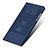 Cover Portafoglio In Pelle con Supporto L01 per Huawei Honor Note 8 Blu