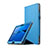 Cover Portafoglio In Pelle con Supporto L01 per Huawei MediaPad M3 Lite 10.1 BAH-W09 Blu