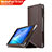 Cover Portafoglio In Pelle con Supporto L01 per Huawei MediaPad T3 8.0 KOB-W09 KOB-L09 Marrone