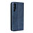 Cover Portafoglio In Pelle con Supporto L01 per Huawei P30 Blu
