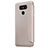 Cover Portafoglio In Pelle con Supporto L01 per LG G6 Oro