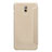 Cover Portafoglio In Pelle con Supporto L01 per Samsung Galaxy J7 Plus Oro