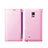 Cover Portafoglio In Pelle con Supporto L01 per Samsung Galaxy Note Edge SM-N915F Rosa