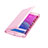 Cover Portafoglio In Pelle con Supporto L01 per Samsung Galaxy Note Edge SM-N915F Rosa