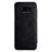 Cover Portafoglio In Pelle con Supporto L01 per Samsung Galaxy S8 Nero