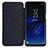 Cover Portafoglio In Pelle con Supporto L01 per Samsung Galaxy S9 Nero
