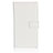 Cover Portafoglio In Pelle con Supporto L01 per Sony Xperia XZ1 Compact Bianco