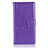 Cover Portafoglio In Pelle con Supporto L01 per Sony Xperia XZ1 Compact Viola