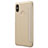 Cover Portafoglio In Pelle con Supporto L01 per Xiaomi Mi 6X Oro