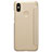 Cover Portafoglio In Pelle con Supporto L01 per Xiaomi Mi 6X Oro