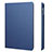 Cover Portafoglio In Pelle con Supporto L02 per Apple iPad 4 Blu