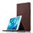 Cover Portafoglio In Pelle con Supporto L02 per Huawei Mediapad M3 8.4 BTV-DL09 BTV-W09 Marrone