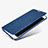 Cover Portafoglio In Pelle con Supporto L02 per Samsung Galaxy Note 5 N9200 N920 N920F Blu
