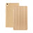 Cover Portafoglio In Pelle con Supporto L03 per Huawei Honor Pad 2 Oro