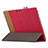 Cover Portafoglio In Pelle con Supporto L03 per Huawei MediaPad M2 10.0 M2-A01 M2-A01W M2-A01L Rosso