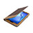 Cover Portafoglio In Pelle con Supporto L03 per Huawei MediaPad T3 8.0 KOB-W09 KOB-L09 Marrone