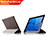 Cover Portafoglio In Pelle con Supporto L04 per Huawei MediaPad M3 Lite 10.1 BAH-W09 Marrone