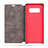 Cover Portafoglio In Pelle con Supporto L04 per Samsung Galaxy Note 8 Duos N950F Marrone