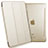 Cover Portafoglio In Pelle con Supporto L05 per Apple iPad Mini 4 Oro