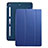 Cover Portafoglio In Pelle con Supporto L05 per Apple iPad Mini Blu