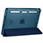 Cover Portafoglio In Pelle con Supporto L05 per Apple iPad Mini Blu