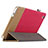Cover Portafoglio In Pelle con Supporto L05 per Huawei Honor Pad 2 Rosso