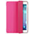 Cover Portafoglio In Pelle con Supporto L06 per Apple iPad Mini 2 Rosa Caldo