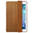 Cover Portafoglio In Pelle con Supporto L06 per Apple iPad Mini 3 Marrone