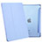 Cover Portafoglio In Pelle con Supporto L06 per Apple iPad Mini 4 Cielo Blu