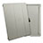 Cover Portafoglio In Pelle con Supporto per Apple iPad 2 Grigio