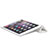 Cover Portafoglio In Pelle con Supporto per Apple iPad Air 2 Bianco